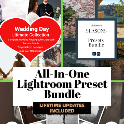 Ultimate Lifetime Access: All-In-One Lightroom Preset Bundle – Get Every Preset Now & Forever!