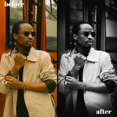 Ultimate B&W Collection: 30 Desktop & 15 Mobile Lightroom Presets for Every Photo Genre