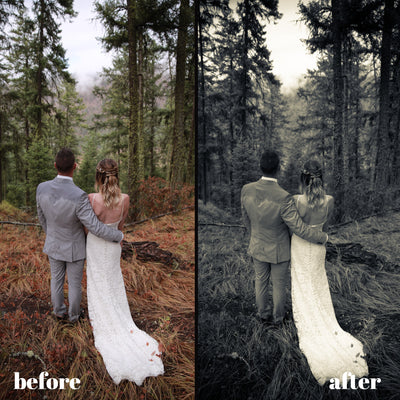 Wedding Day Artistic Collection: 28 Premium Lightroom Presets - Cross-Platform Editing Solution