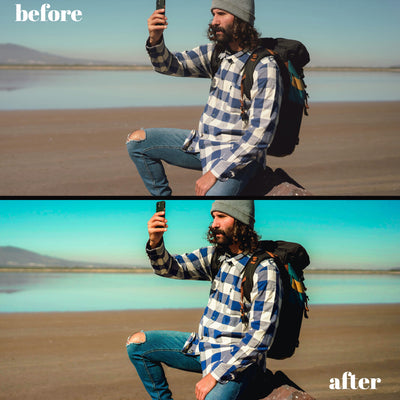 Blogger Pro Collection: 30 Desktop & 15 Mobile Lightroom Presets for Modern Lifestyles