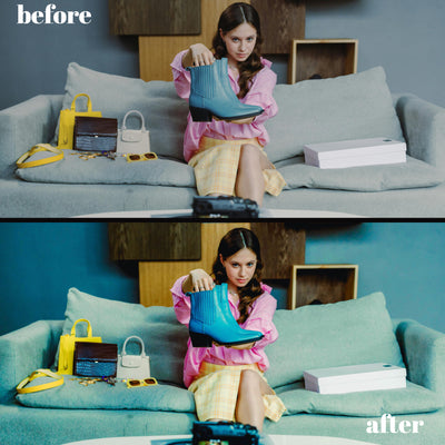 Blogger Pro Collection: 30 Desktop & 15 Mobile Lightroom Presets for Modern Lifestyles