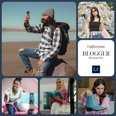 Blogger Pro Collection: 30 Desktop & 15 Mobile Lightroom Presets for Modern Lifestyles