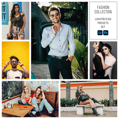 Fashion Pro Collection: 30 Desktop & 15 Mobile Lightroom Presets for Editorial & Portrait Perfection