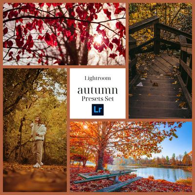 Autumn Glow: 30 Desktop + 15 Mobile Lightroom Presets for Perfect Fall Photos