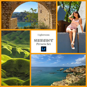Summer Glow & Radiance: 30 Desktop & 15 Mobile Lightroom Presets for Vibrant Seasons