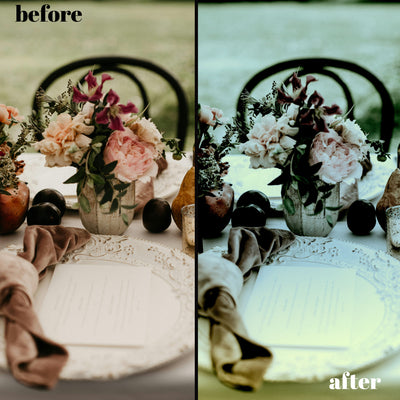 Vintage Wedding Day Presets: 45 Timeless Lightroom Desktop & Mobile Filters for Romantic Photography