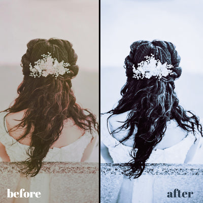Vintage Wedding Day Presets: 45 Timeless Lightroom Desktop & Mobile Filters for Romantic Photography