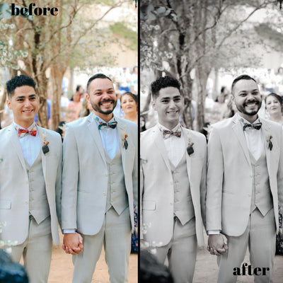 Outdoor Wedding Brilliance: 30 Desktop + 15 Mobile Lightroom Presets for Stunning Outdoor Shots