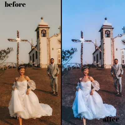 Outdoor Wedding Brilliance: 30 Desktop + 15 Mobile Lightroom Presets for Stunning Outdoor Shots
