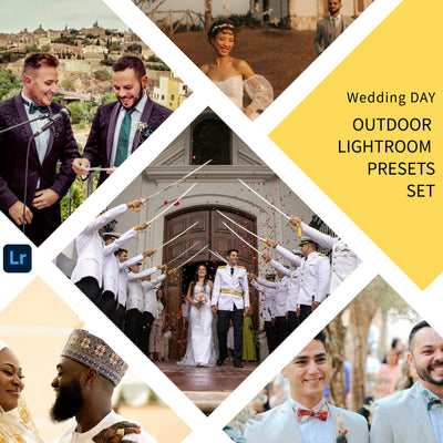 Wedding Day Ultimate Collection: 275+ Desktop & 115+ Mobile Lightroom Presets + 40+ Bonus Filters – Your All-In-One Solution!
