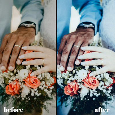 Cinematic Wedding Films: 30 Desktop + 15 Mobile Lightroom Presets for Authentic Film Looks