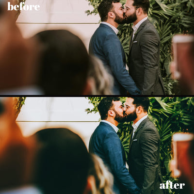 Cinematic Wedding Films: 30 Desktop + 15 Mobile Lightroom Presets for Authentic Film Looks