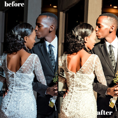 Wedding Day Mini Bundle: 45 Essential Desktop + 15 Mobile Lightroom Presets for Every Wedding Style