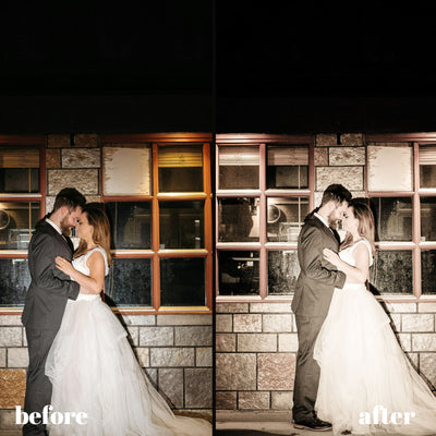 Wedding Day Mini Bundle: 45 Essential Desktop + 15 Mobile Lightroom Presets for Every Wedding Style