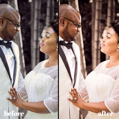 Wedding Day Mini Bundle: 45 Essential Desktop + 15 Mobile Lightroom Presets for Every Wedding Style