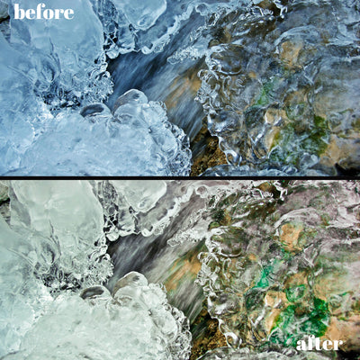 Winter Wonderland Presets: 30 Desktop; 15 Mobile Lightroom Filters for Crisp, Cool Tones